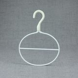 off-White Paint Coated Metal Ring Scarf / Tie Hanger