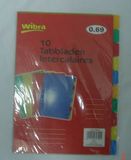 Index Tab Divider/ Plastic File Folder (B3109)
