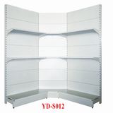 Supermarket Single Outward Metal Corner Shelf