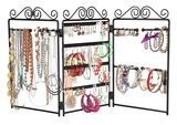 Metal Floding Desk Stand Jewelry Storage Display Rack