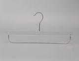 Nice Luxury Clear Acrylic Pants Hangers Wholesale with Bar