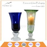 Standing Pole Glass Candle Holder
