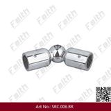 Adjustable Brass Frameless Glass Door Holder (SRC. 006. BR)