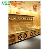 Supermarket Wooden Fruit Vegetable Display Rack