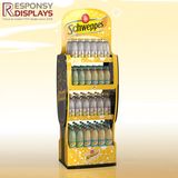 Floor Wood Juice Fruit Drink Beverage Display Shelves