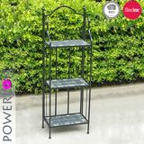 3-Tier Garden Mosaic Shelf with Pl08-5703