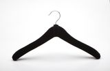 Colorful Velvet Padded Hangers for Designer Boutique Use