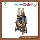 3 Layers Wooden Wine Display Rack