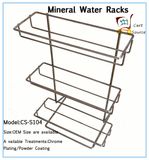 Mineral Water Racks Metal Display Rack