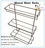 Mineral Water Racks Metal Display Rack