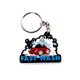 Rubber Key Chain for Publicity Gift Metalfashion Promotion Attachment Airplane Alarm