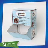 Snack and Chocolate Retail Supermarket Cardboard Display Rack