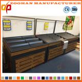 Metal Wooden Supermarket Display Stand Vegetable and Fruit Rack (Zhv82)