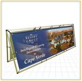 Outdoor Vinyl Banner Sign a-Frame Stand Billboard Display Holder (80*200cm)