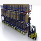 Warehouse Storage Rack Radio Shuttle Rack