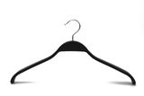 High Grade Custom Gold Plastic Hanger Black for Clothes
