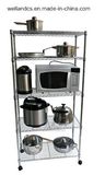 Space Saving Chrome Adjustable Sturdy Wire Kitchen Shelving Rack