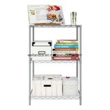 Fashion Design Sundry 3 Tier 40kg Home Sundries Storage Rack with 4PCS Adjustable Leveling Feet