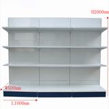 Classic Style Supermarket Shelf with Back Hole Panel