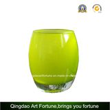 Printed Round Glass Votive Candle Holder Supplier