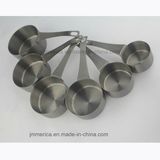 6PCS Set Stainless Steel Measuring Spoon Copper Plate