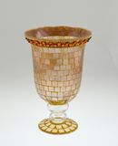 Decorated Glass Mosaic Candle Holder
