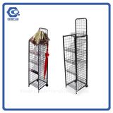 Custom Iron Beach Umbrella Display Stand Shelf Rack with Store