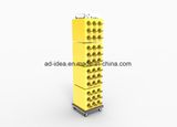 Stainless Steel Umbrella Flooring Display Stand with Chrome Natural Finish