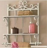 2 Tires Metal Napkin Holder Rack