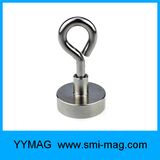 High Qulaity Mounting Cup Magnetic Hook Neodymium Pot Magnet with Eyebolt