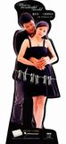 High End Paper Cardboard People Advertising Display Standee for Wedding