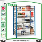 5 Tier Heavy Warehouse Wire Basket Display Bins