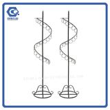 Customized Ring Metal Hanging Bar Scarf Cabinet Display Rack