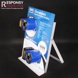 Counter Pump Display Rack with Powder Coat