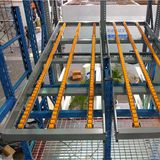 Fifo Flow Through Racking for Live Storage