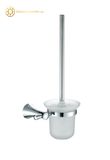 Free Standing Stainless Steel Spherical Toilet Brush Holder