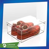 Clear Plexiglass Storage and Display Shoe Box/ Acrylic Sneaker Boxes