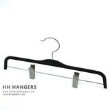 Wholesale Extension Skirt Plastic Hanger Metal Clips, Plastic Pants Hanger