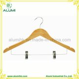 New Luxury Coat and Pant Wooden Hanger Female Hanger Anti-Theft Hangers