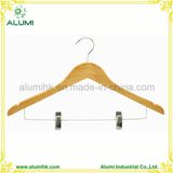 New Luxury Coat and Pant Wooden Hanger Female Hanger Anti-Theft Hangers