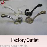 Zinc Alloy Beautiful Design Double Clothes Hanger Cat Hooks (ZH-2009)