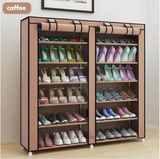 Shoe Cabinet Shoes Racks Storage Large Capacity Home Furniture DIY Simple Portable Shoe Rack (FS-03N)