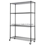 Mobile 4 Shelf Adjustable Exhibition Room Display Storage Shelving Rack Suppliers