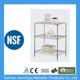 Hot Sale Metal Chrome Wire Flowers Shelf for South Korea