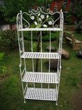 4 Layers Planter Stand Metal Shelf for Indoor and Outdoor