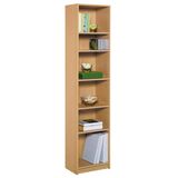 Modern 5 Adjustable Deep Shelves Bookshelf