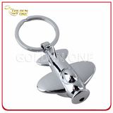 Custom Plane Shape LED Torch Metal Key Holder