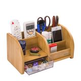 Large Capacity Office Stationery Organizer with Drawer