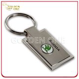 Hot Sale Soft Enamel Logo Two Tone Finished Metal Keychain