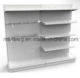 Metal Pegboard Display Shelf Powder Coated